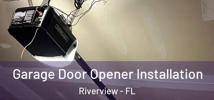  Garage Door Opener Installation Riverview - FL